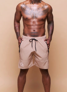"RR" Drawstring Lounge Shorts