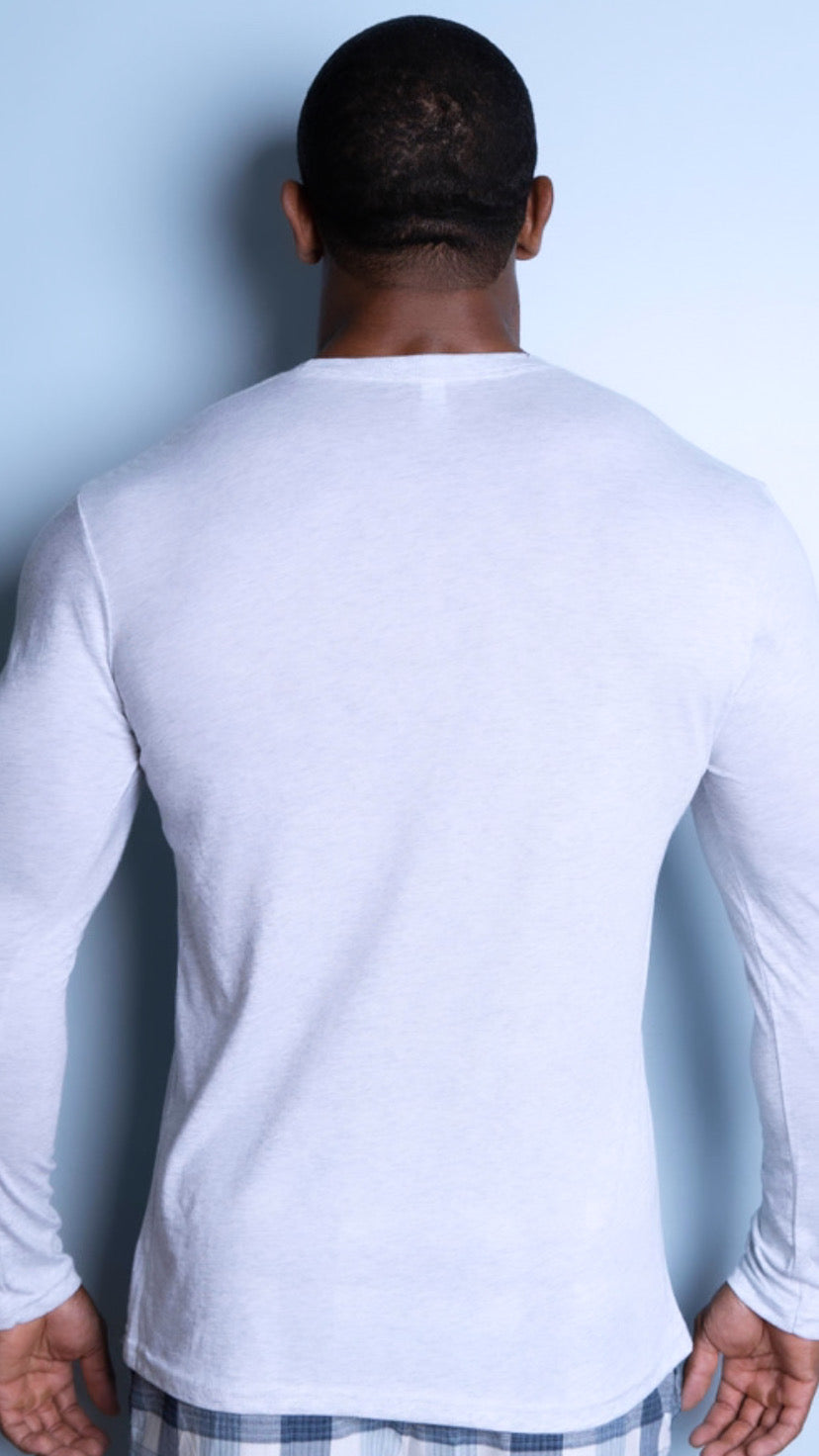 Long Sleeve  Relaxed Embroidered "RR" T-Shirt
