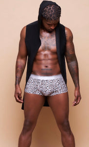 Leopard Print Trunk Brief