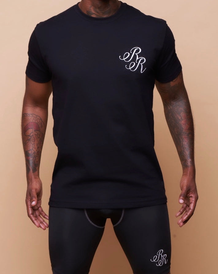 Short Sleeve Embroidered "RR" Tee