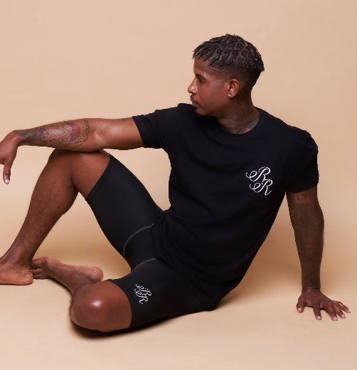 Short Sleeve Embroidered "RR" Tee