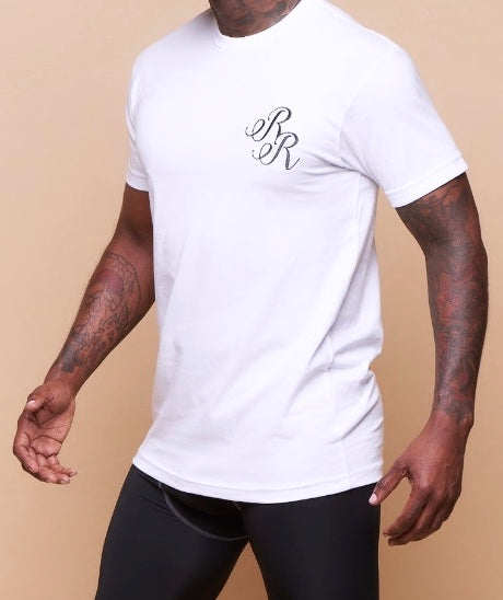 Short Sleeve Embroidered "RR" Tee