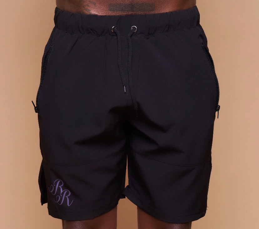 "RR" Drawstring Lounge Shorts