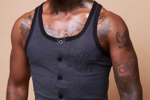 Bromper with "RR" Embroidery