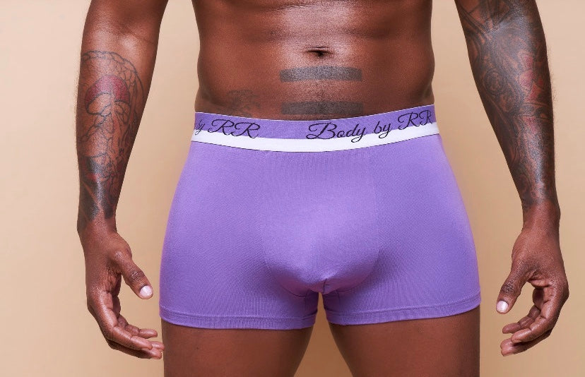 Signature Purple "Body By RR" Boxer Brief