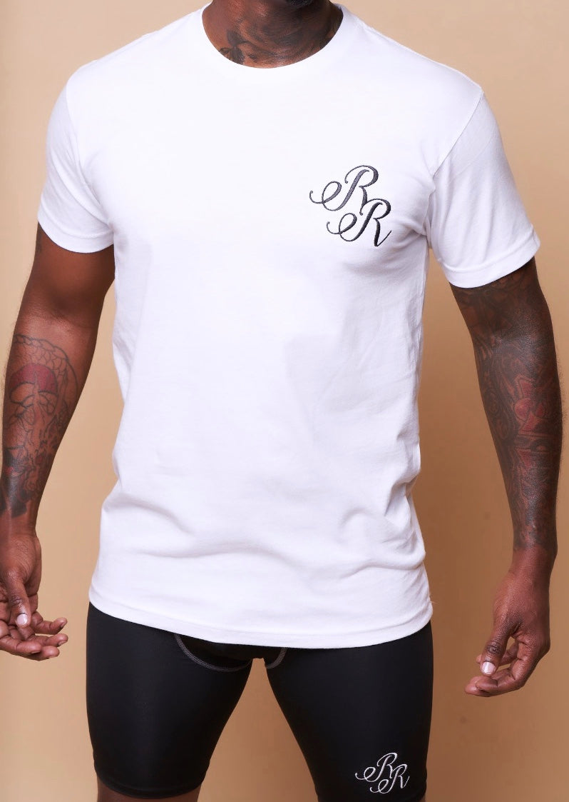 Short Sleeve Embroidered "RR" Tee