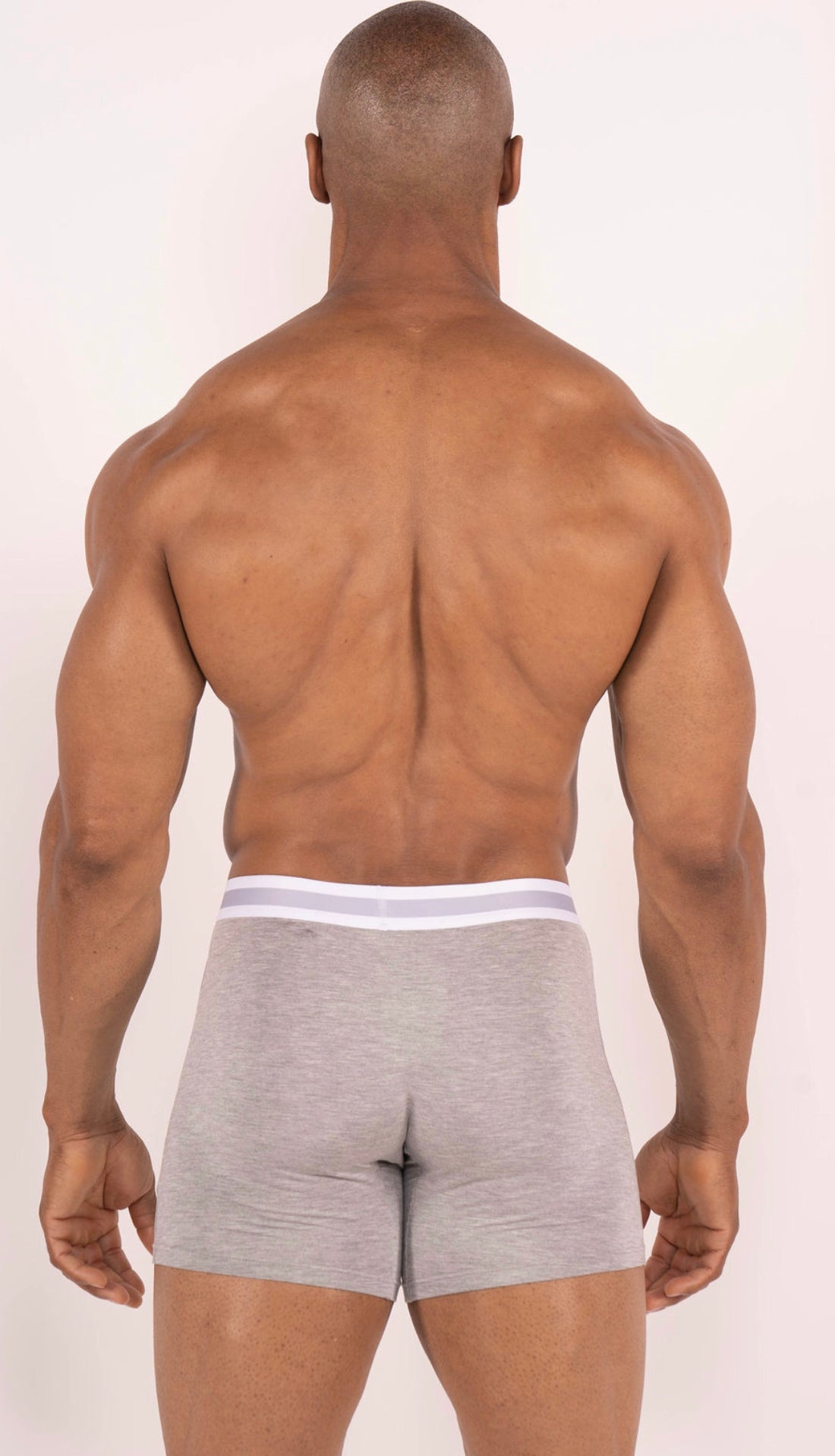 Signature Gray "Body By RR" Boxer Brief